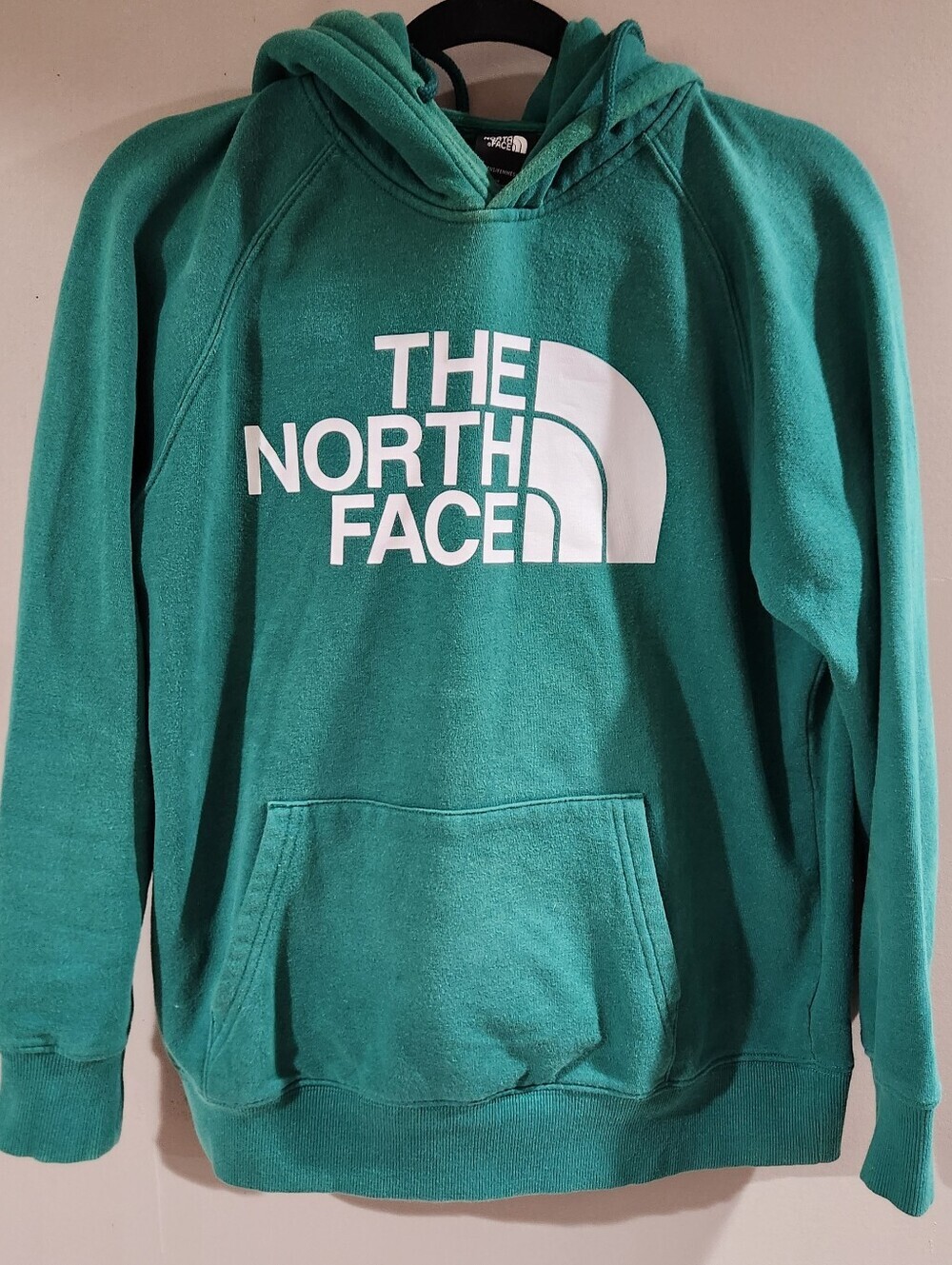 The North Face Green Hoodie Size M